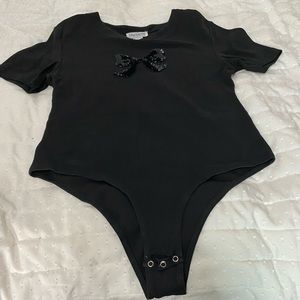 Bodysuit with bow